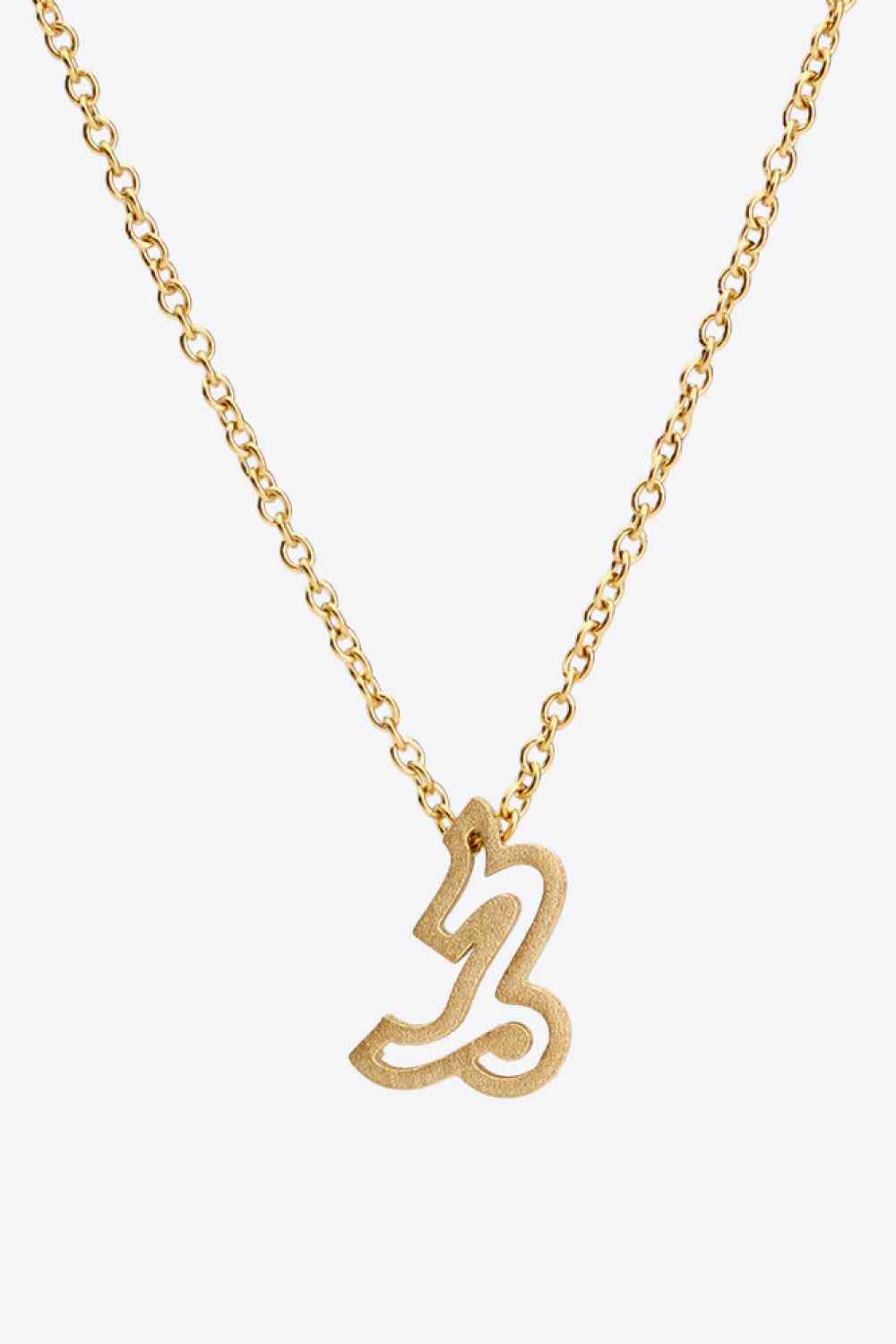 Zodiac Sign Necklace