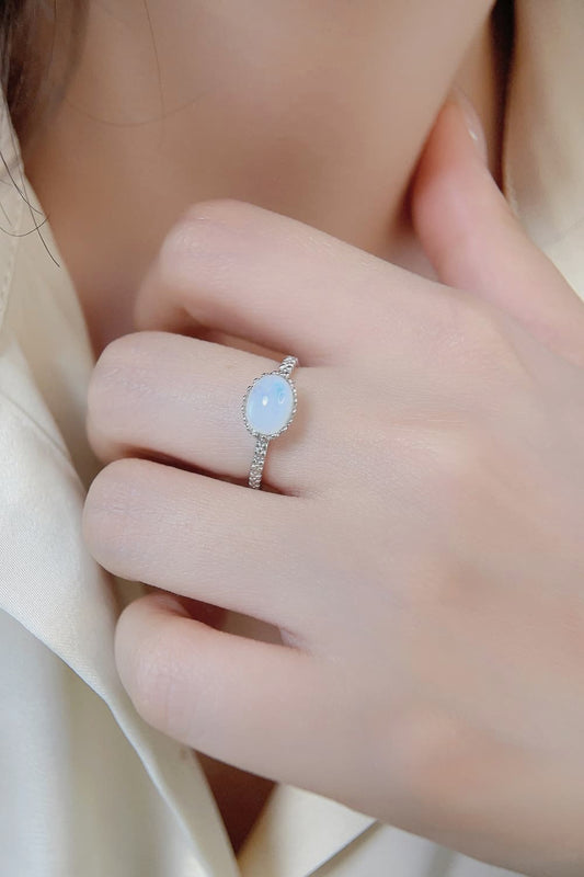 Moon Stone Love Ring