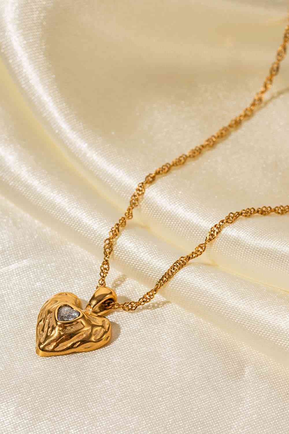 Heart Of Gold Necklace