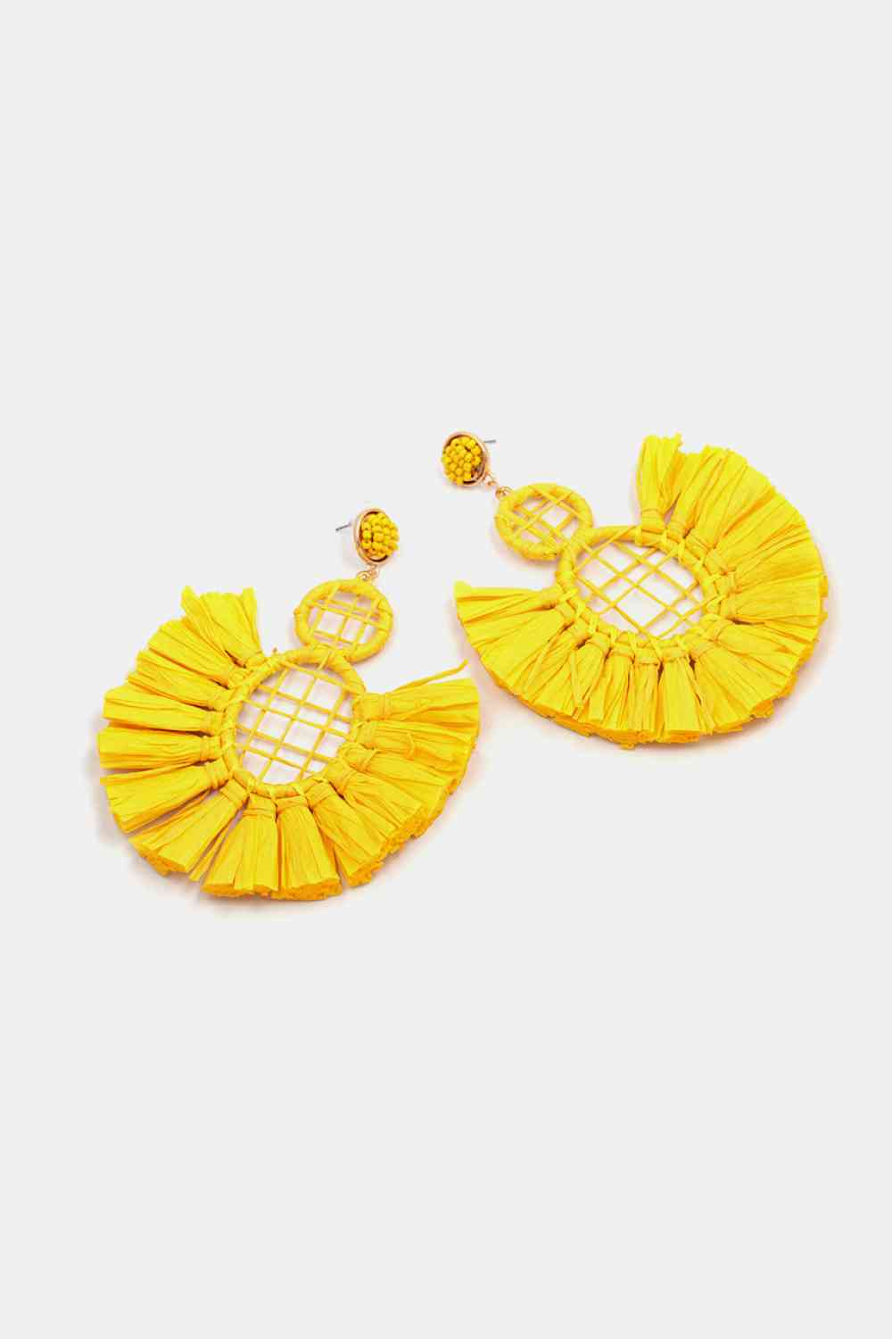 Raffia Dangle Earrings