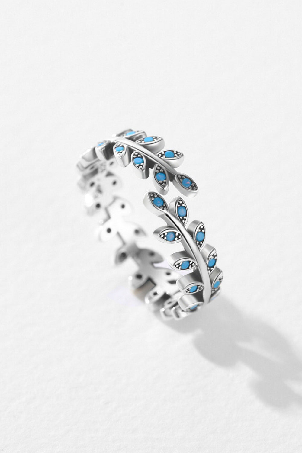 Turquoise Leaf Ring