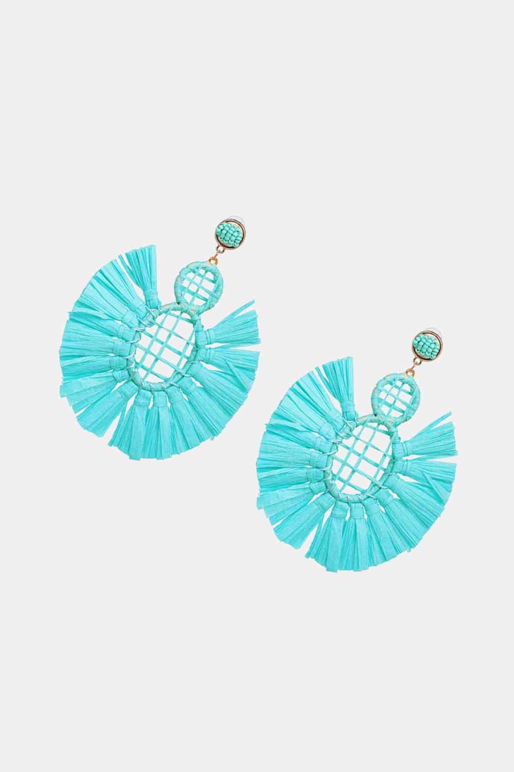 Raffia Dangle Earrings