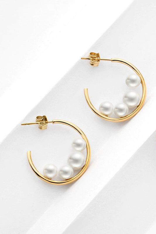 Alessia Pearl Earrings