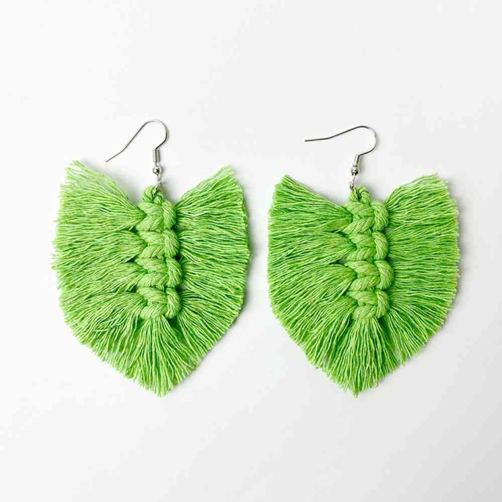 Tassel Leaf Earring