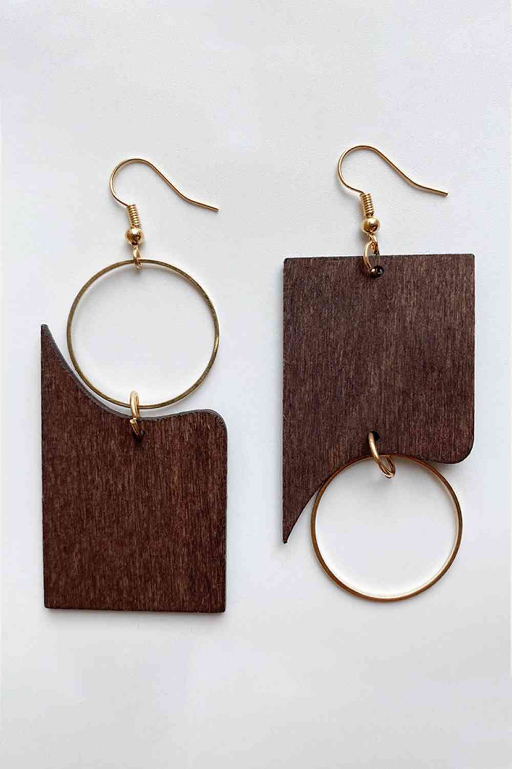 Wooden Dangle Earrings