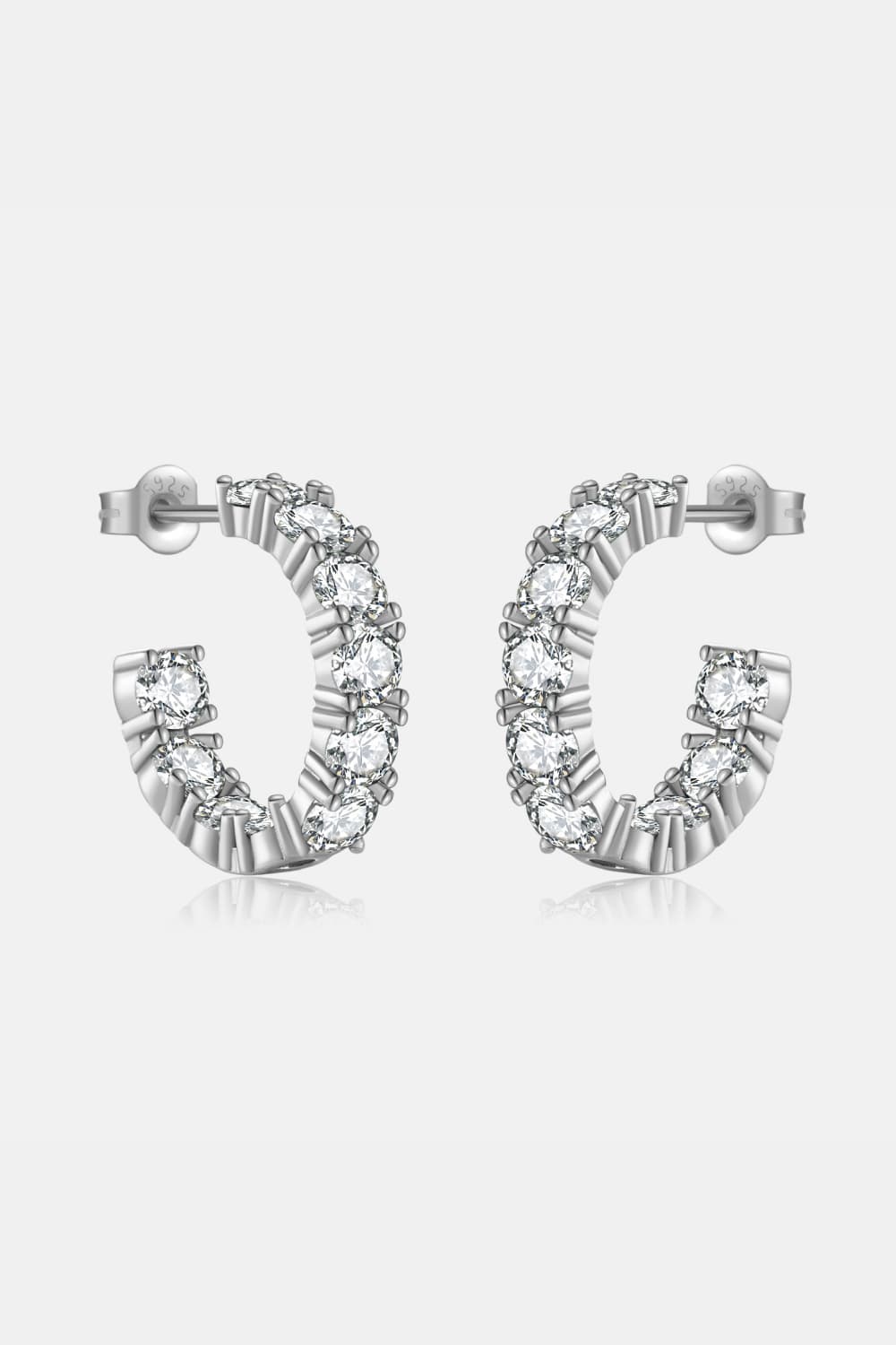 Zaid C-Hoop Earrings