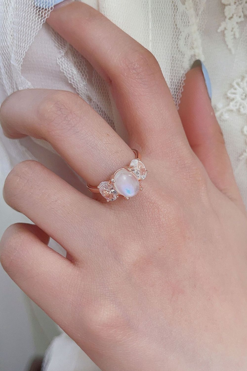 Chunky Love Stone Ring