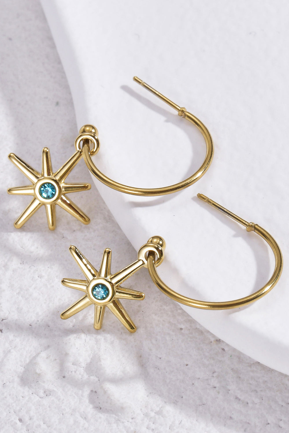 North Star Love Earrings