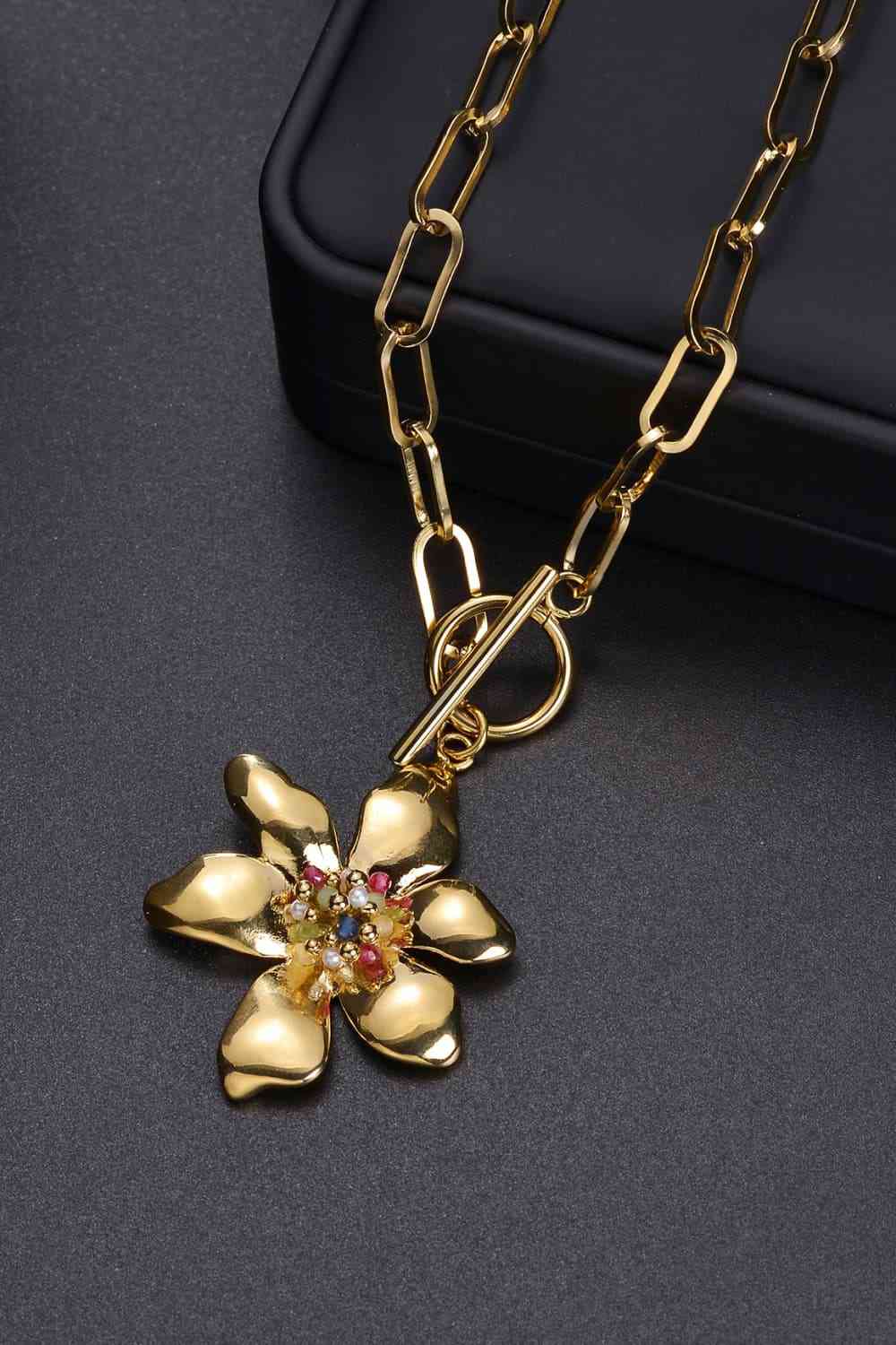 Blooming Paradise Flower Necklace