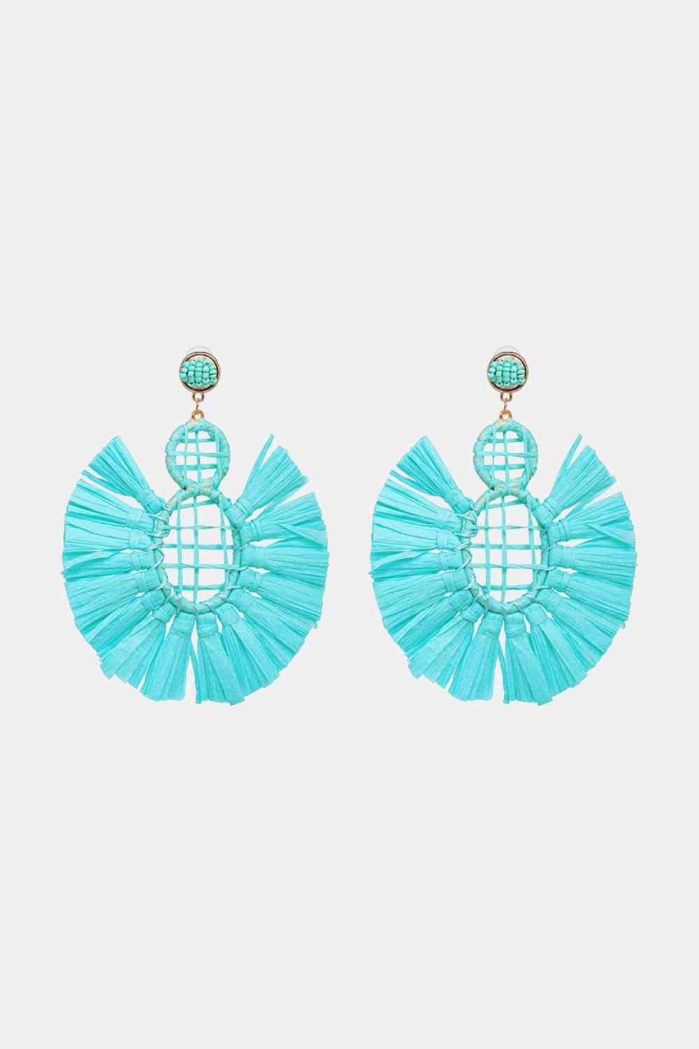 Raffia Dangle Earrings