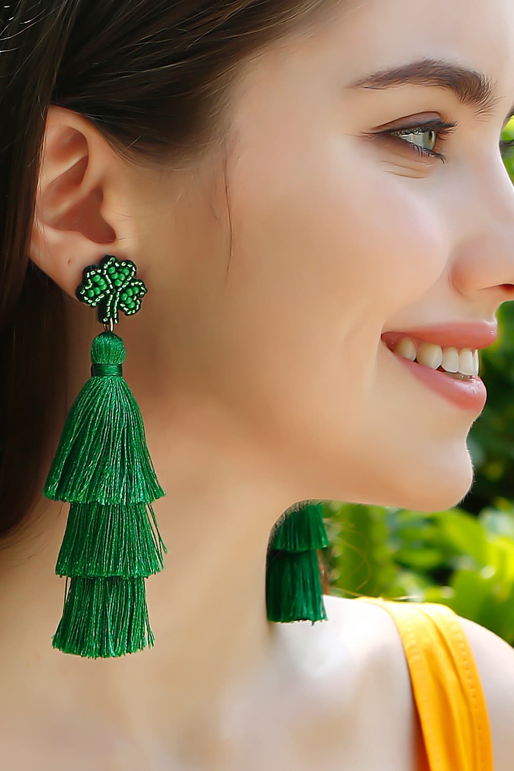 Feeling Lucky Tassel Earrings