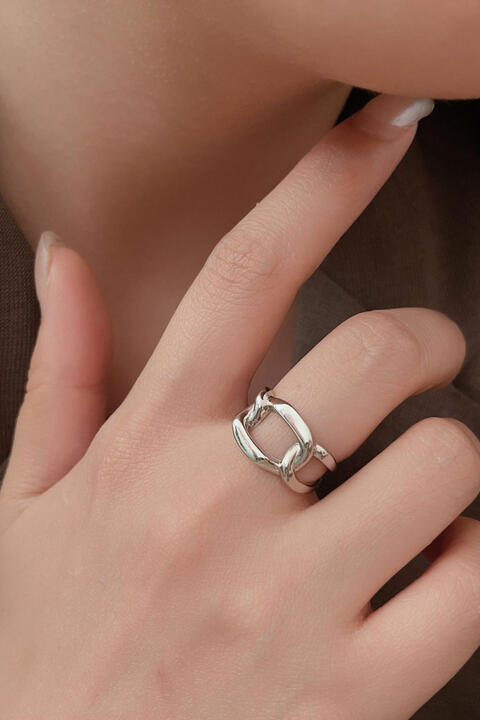 Silver Open Ring