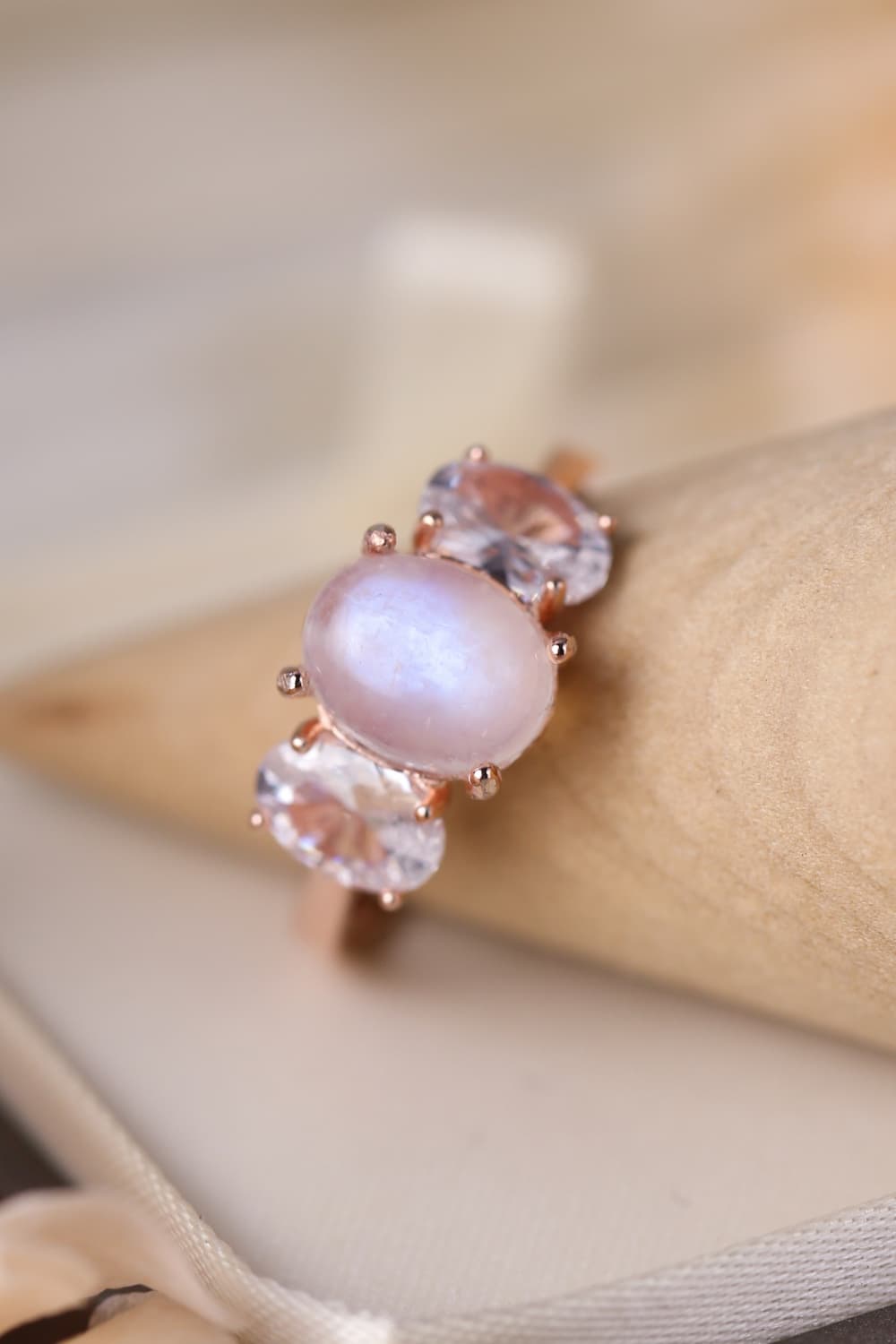 Chunky Love Stone Ring