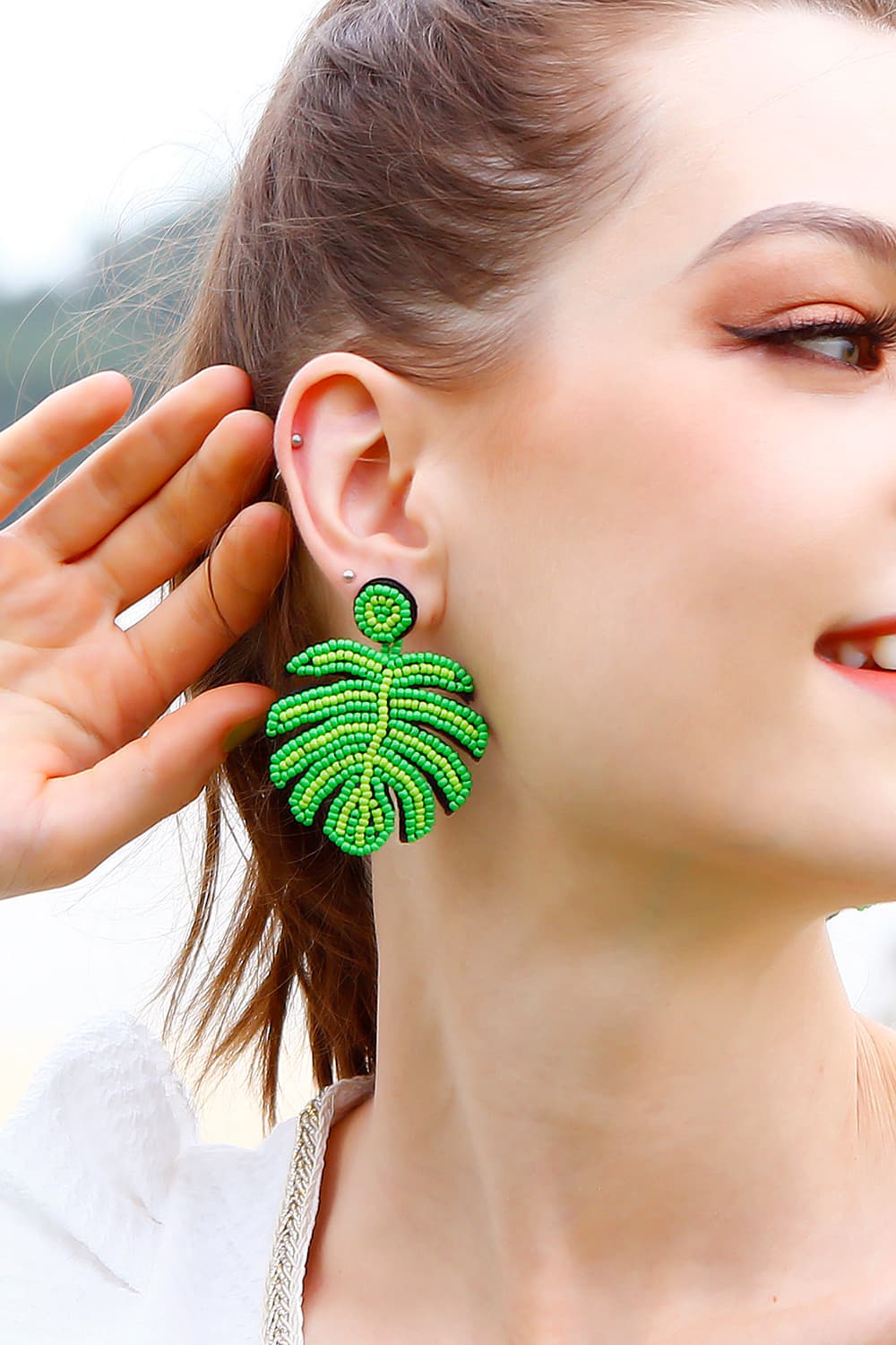 Leaf Me Be Earrings