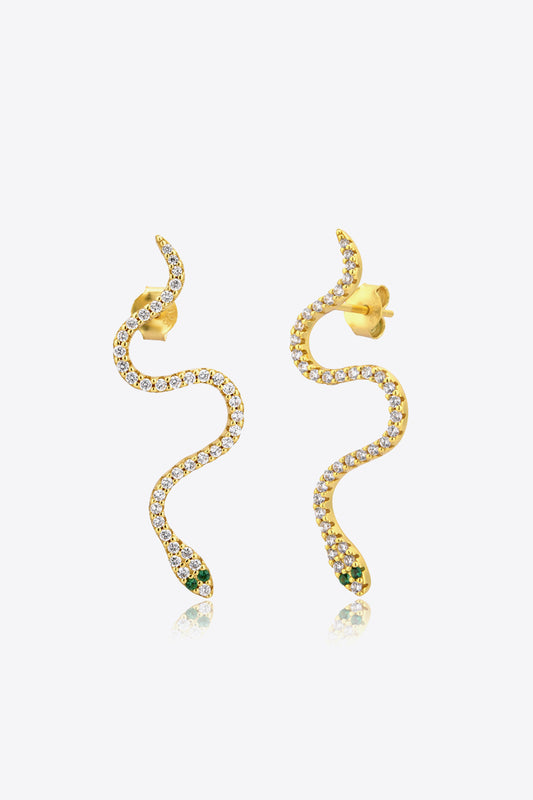 Don’t Be A Snake Love Earrings