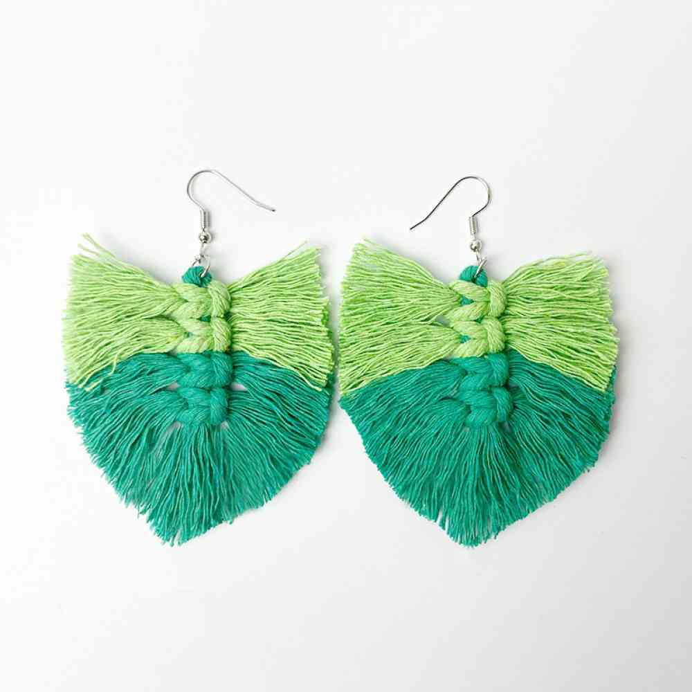 Tassel Leaf Earring