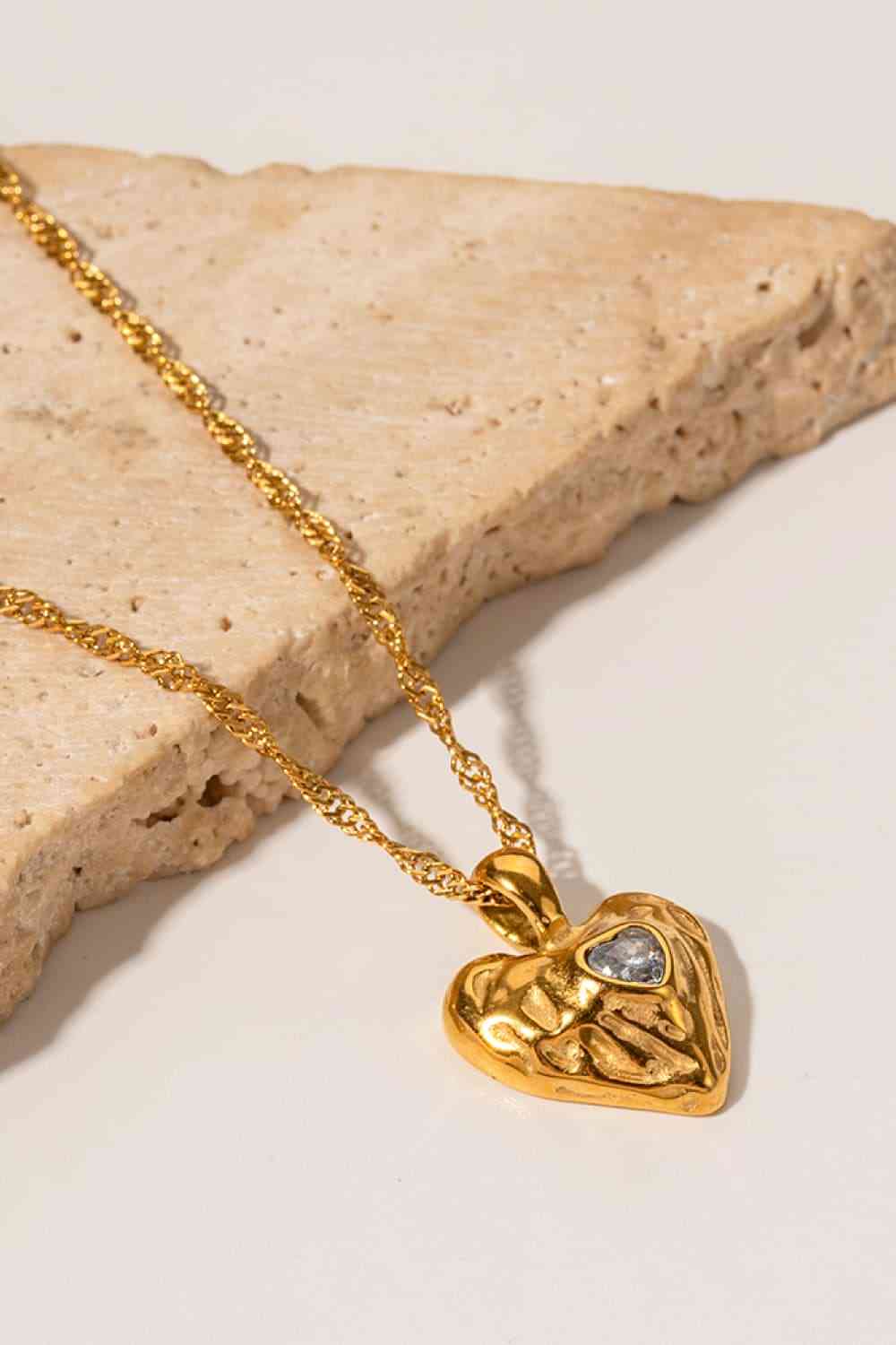 Heart Of Gold Necklace