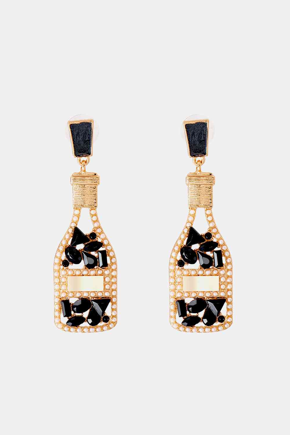 Pop The Bottle Dangle Earrings