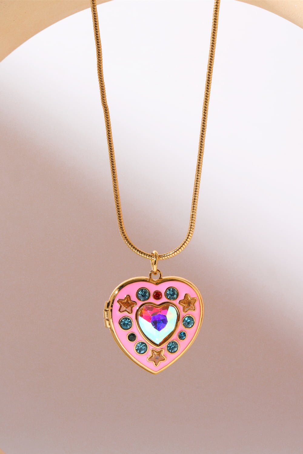 Star Heart Necklace