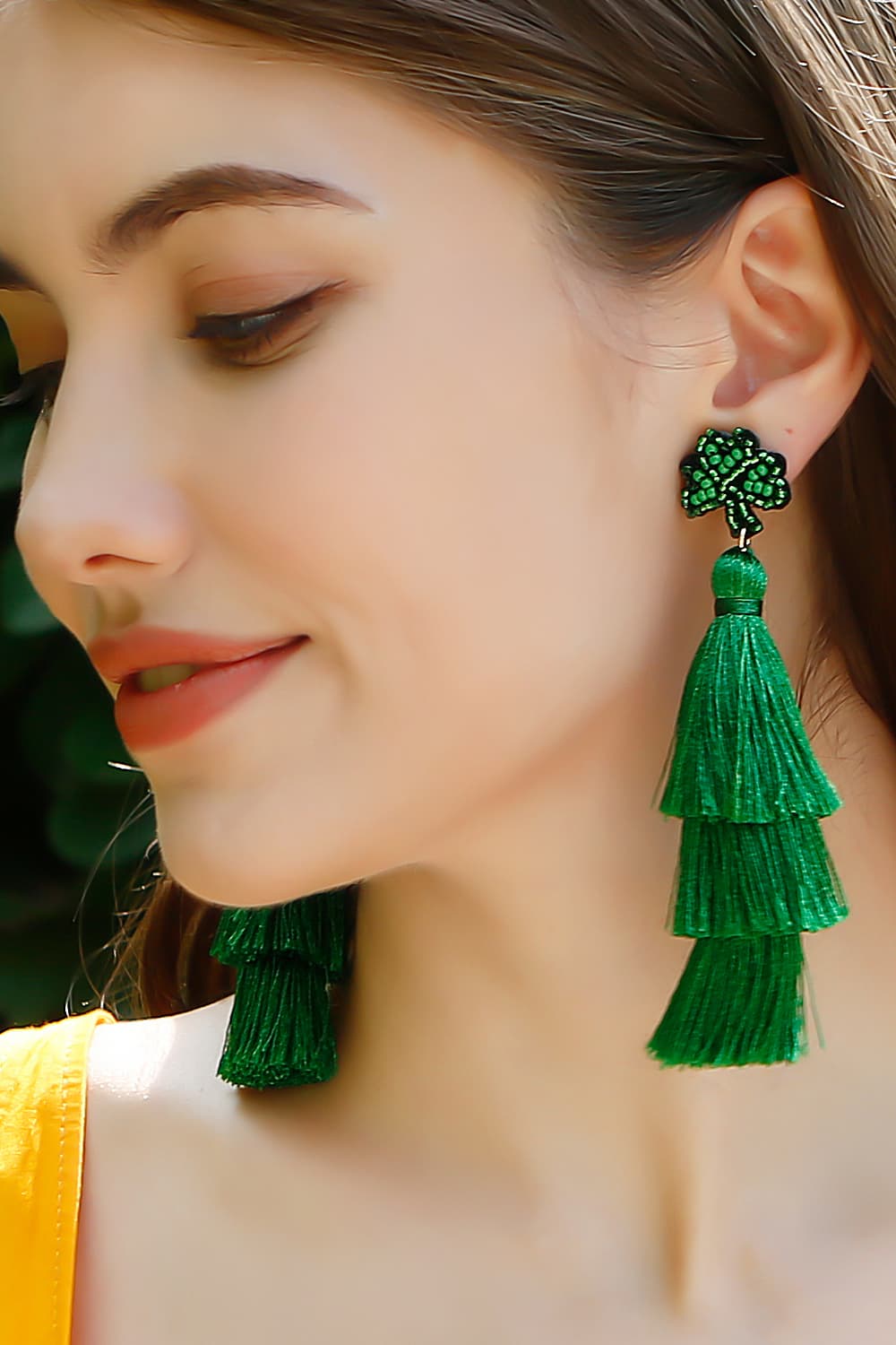 Feeling Lucky Tassel Earrings