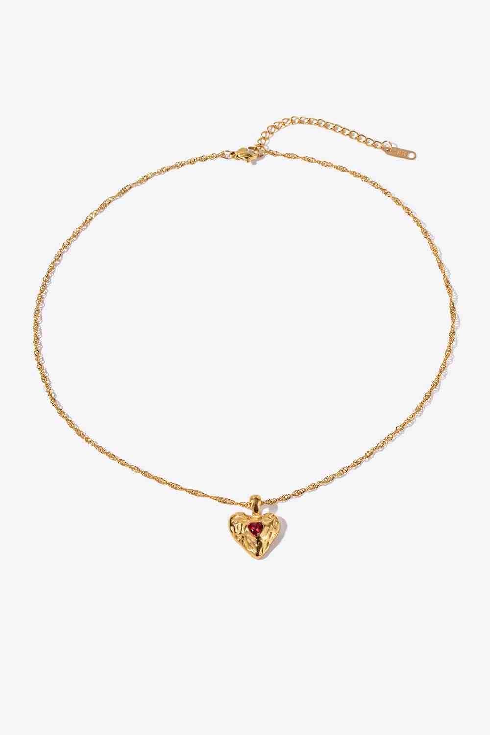 Heart Of Gold Necklace