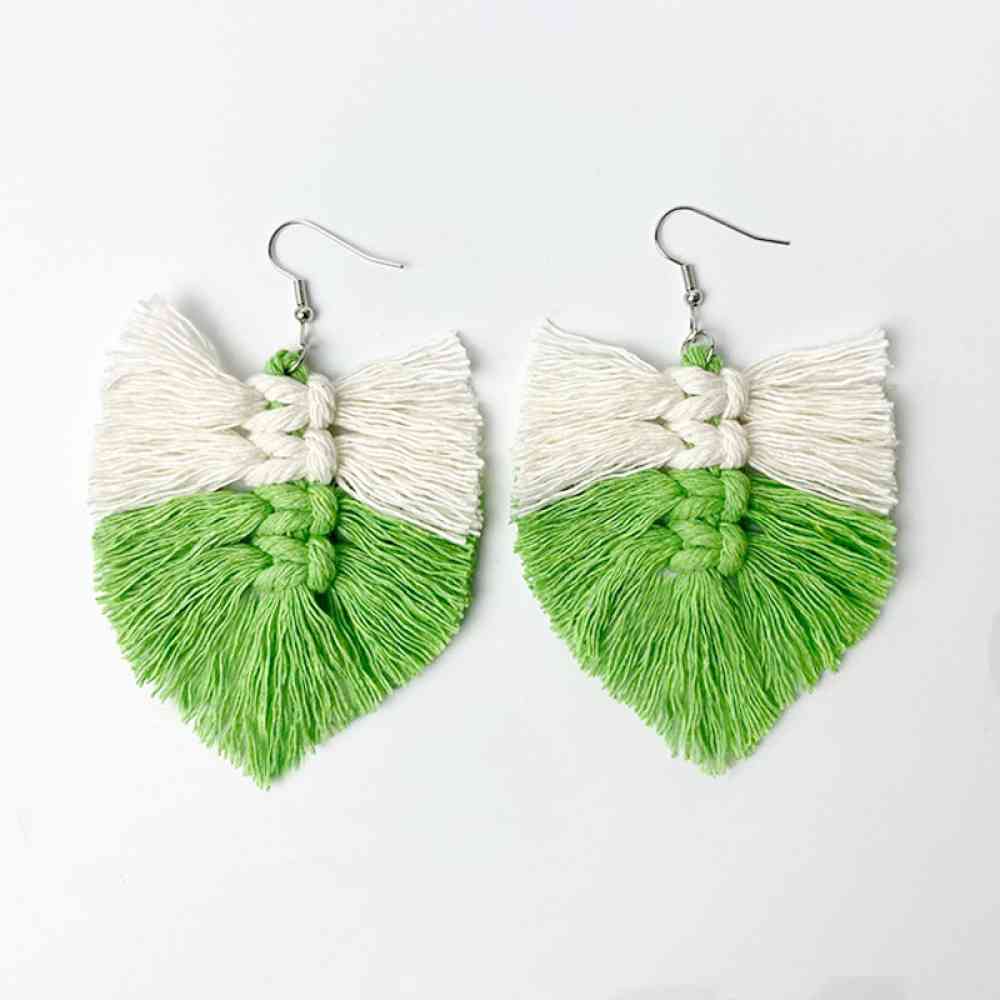 Tassel Leaf Earring