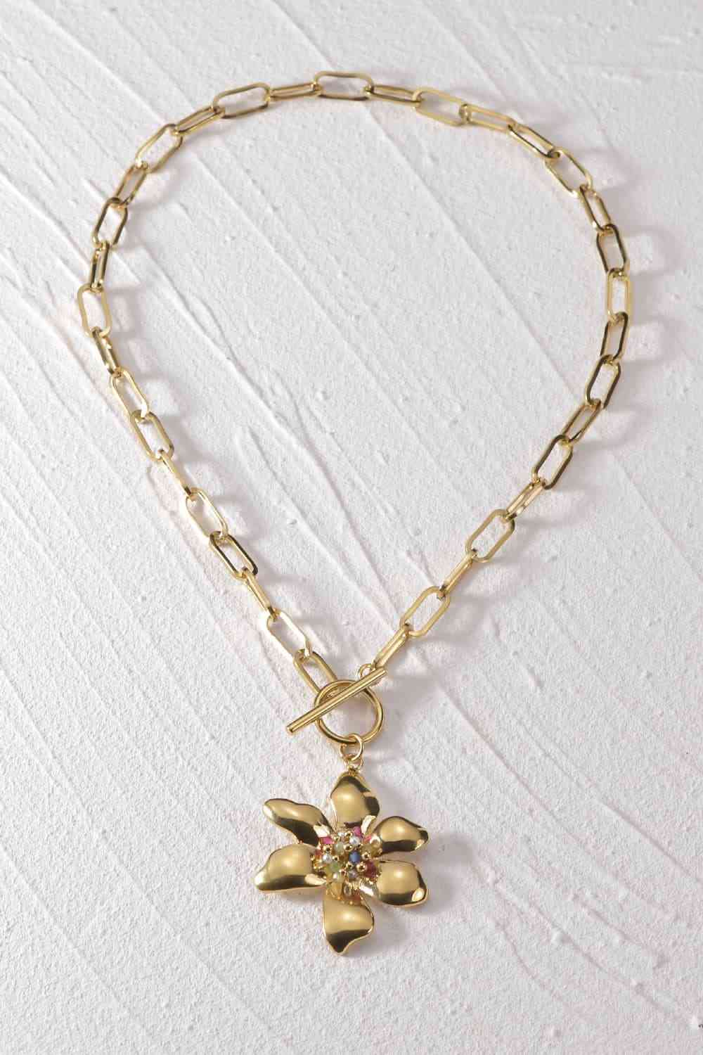 Blooming Paradise Flower Necklace