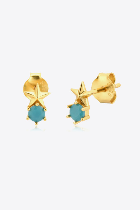 Calista Star Stud Earrings